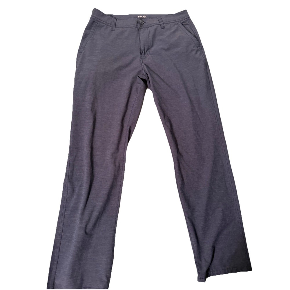 Men's Huk Lightweight Fishing pants, blue, size 32 (32x32)
